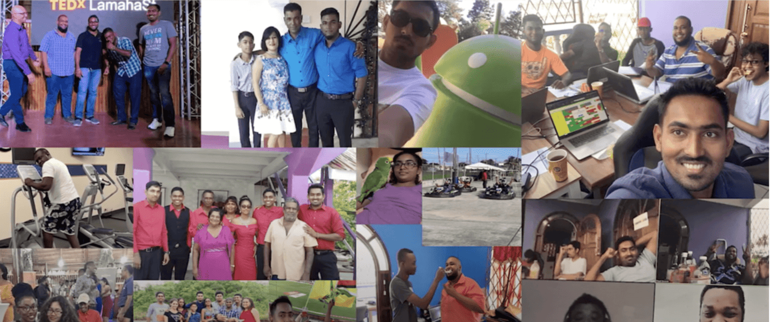 The Techlify team at events and in the office